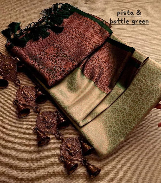 Kubera King Designer Softy Silk Sarees Catalog